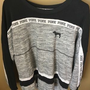 PINK LONG SLEEVE SWEATSHIRT